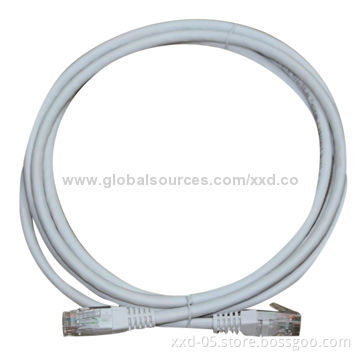 UTP 241AWG Cat6 Stranded Copper Cable with RJ45 Conductor, BC or CCA or CCS Conductor
